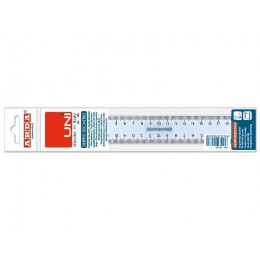 doppio-decimetro-arda-linea-uni-plastica-fuma-ottico-trasparente-20-cm-283ss