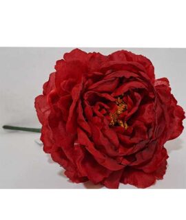 Peonia rossa artificiale