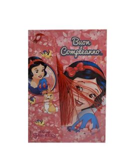 Biglietto compleanno BIANCANEVE