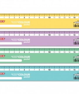 Righello ARDA colori pastello
