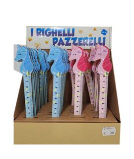 I righelli pazzerelli RIGA unicorno in legno