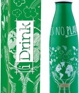 Borraccia in acciaio PLANET 500 ml I-Drink I-TOTAL