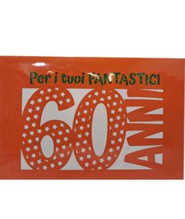 Biglietto 60 anni pop-up