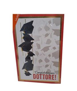 Biglietto Laurea Dottore