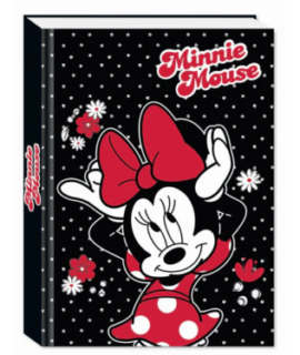 Diario MINNIE su sfondo nero