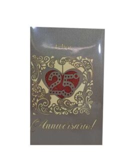 Biglietto pop-up 25° anniversario