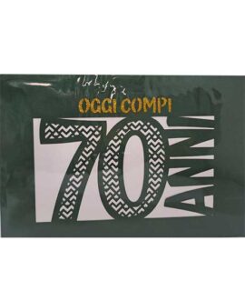 Biglietto 70 anni pop-up