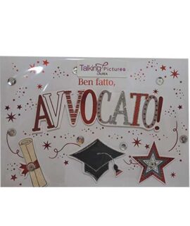 Biglietto laurea AVVOCATO