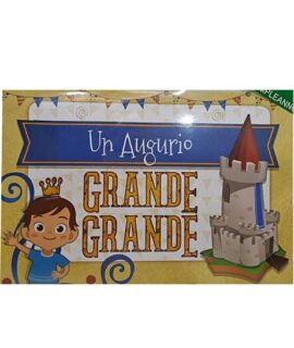 Biglietto compleanno pop up PRINCIPE