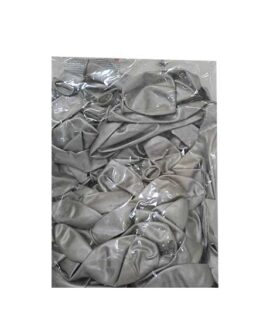 Palloncini CATTEX metallizzati 13'' ARGENTO PURO