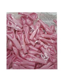 Palloncini CATTEX metallizzati 5'' ROSA TENUE