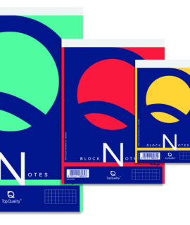 Block notes 5mm Top Quality A4