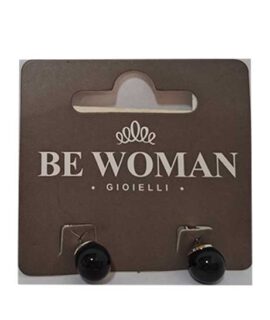 Orecchini perle nere di bigiotteria
