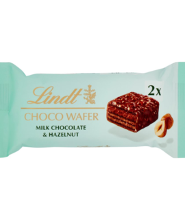 Lindt ChocoWafer Snack Cioccolato Al Latte Cioccolato Con Nocciole 30 G