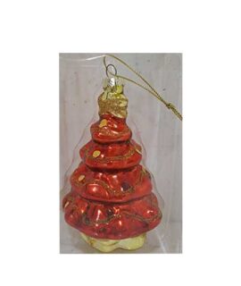 Addobbo natalizio ALBERO DI  NATALE rosso
