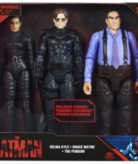 BATMAN: Selina Kyle+Bruce Wayne+The Penguin 30 cm