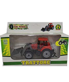 Trattore giocattolo rosso