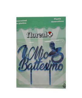 Topper IL MIO BATTESIMO celeste