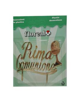 Topper Prima Comunione ORO