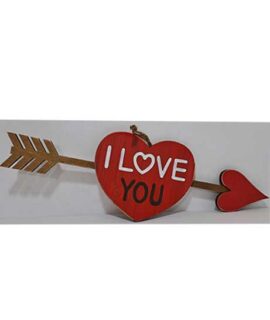 Freccia in legno I Love you