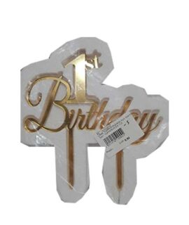 Topper 1st Birthday ORO