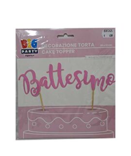 Topper BATTESIMO rosa