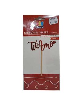 Topper Ti Amo rosso