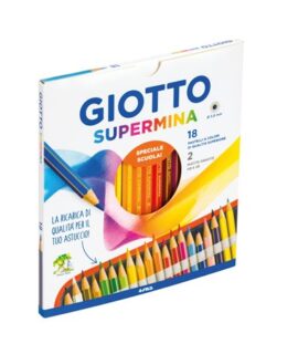 Pastelli Giotto SUPERMINA da 18+2 matite