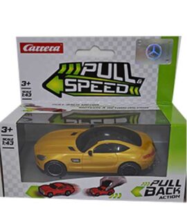 Auto giocattolo con retrocarica GIALLA