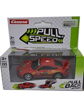 Auto giocattolo con retrocarica ROSSA