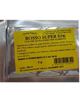 Colorante in polvere ROSSO SUPER 85% Color Cake