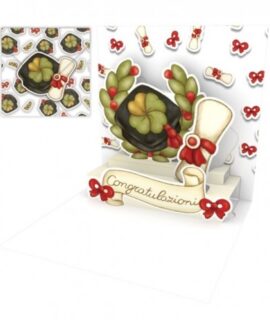 Biglietto auguri THUN LAUREA Origamo