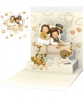 Biglietto auguri THUN MATRIMONIO Origamo