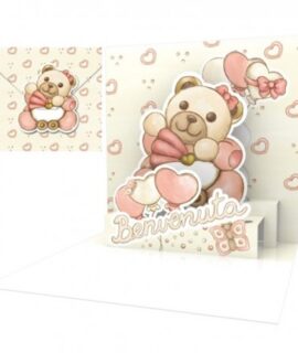 Biglietto auguri THUN NASCITA LEI Origamo