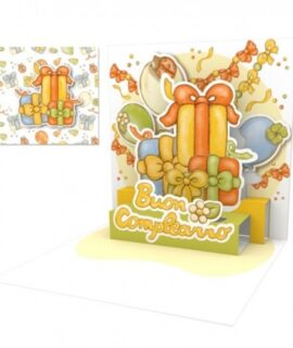 Biglietto auguri THUN COMPLEANNO Origamo