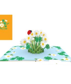 Biglietto auguri MARGHERITE Origamo