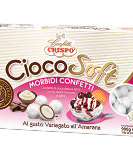 Confetti CiocoSoft  Cremoso al Variegato all'Amarena  900 gr