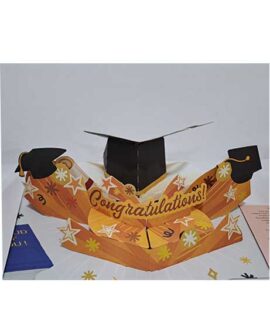 Biglietto auguri LAUREA Origamo