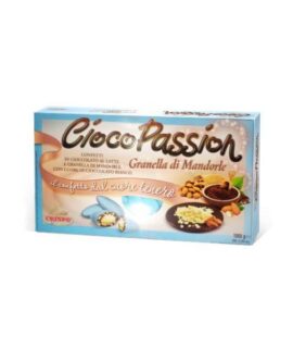 Confetti CRISPO Cioco Passion Granella di Mandorle CELESTE