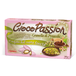Confetti CRISPO Cioco Passion Granella di Pistacchio ROSA