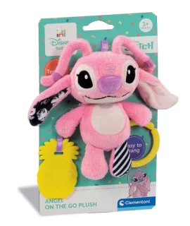 Peluche STITCH Angel on the go plush CLEMENTONI