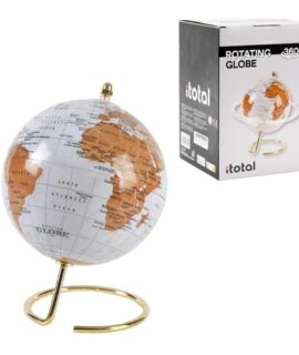 Mappamondo girevole su asse I-TOTAL