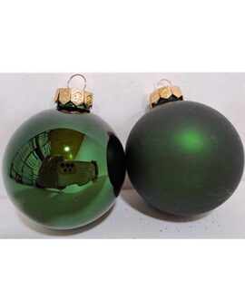 Pallina decorativa natalizia VERDE
