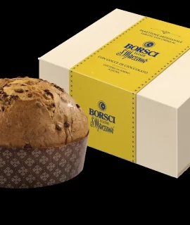 Panettone farcito con crema San Marzano Borsci