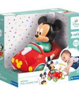 Mickey Pull Along Car: Auto da tirare CLEMENTONI