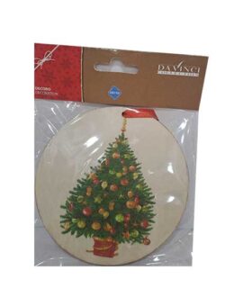 Decoro natalizio in legno ALBERO DI NATALE