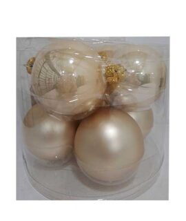 Kit palline natalizie CHAMPAGNE