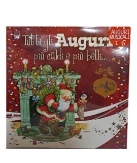 Biglietto natalizio parlante e musicale 6
