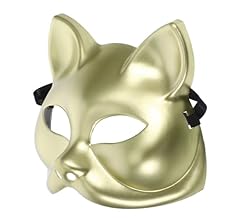 Maschera gatta oro