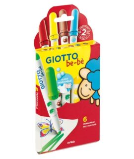GIOTTO BEBE' pennarelli da 6 pz